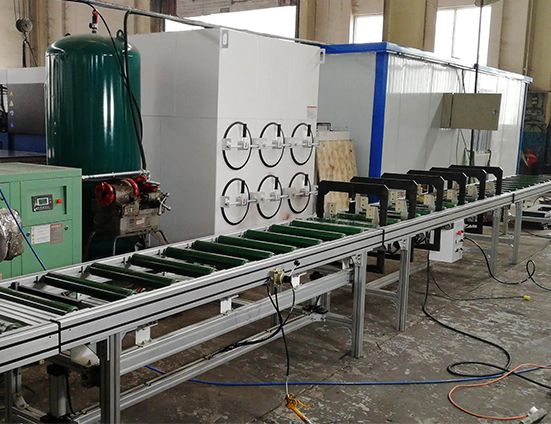 HQY255-125 Busduct Busway Bridge Housing Extrusion Pressing Clamping ماكينة