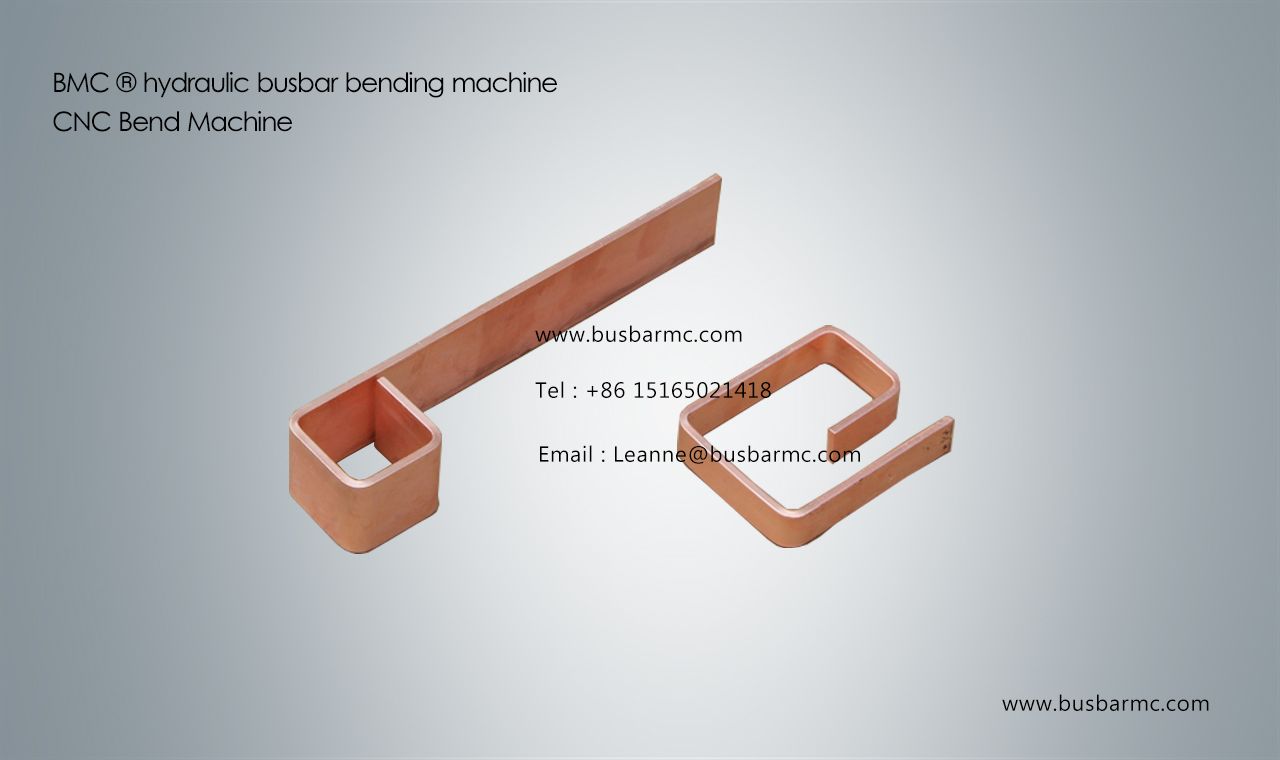 قضبان النحاس Flat curved sample
