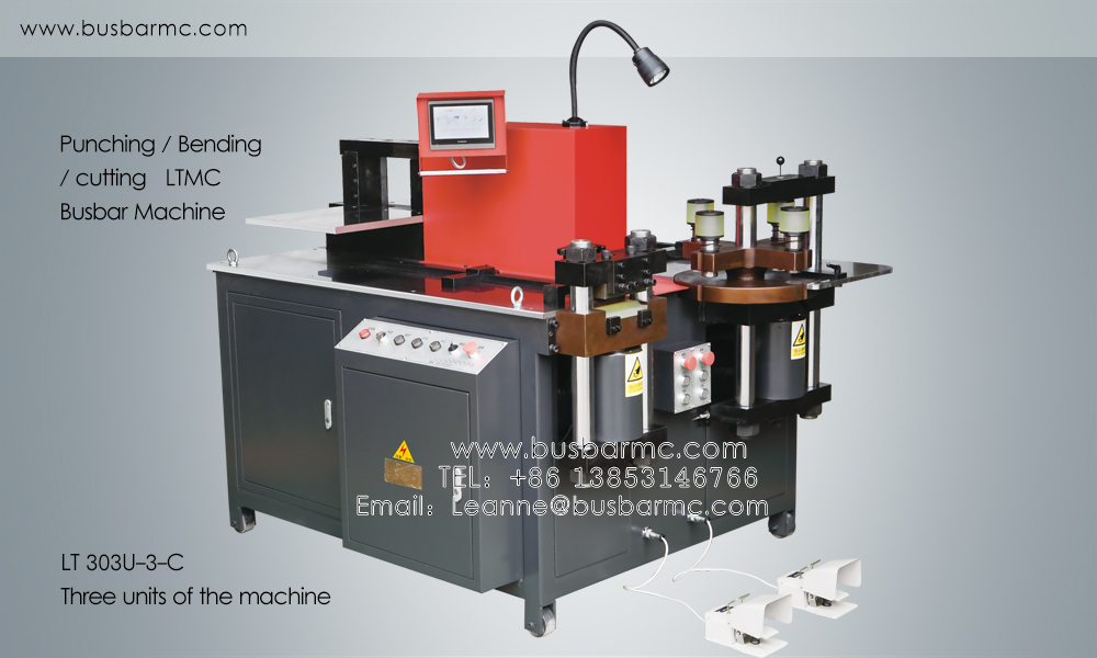 LT ماكينة قضبان التوصيل 303U-3-C CNC ماكينة معالجة قضبان التوصيل قضبان التوصيل تخريم قص ثني Equipment Tool For Transformer