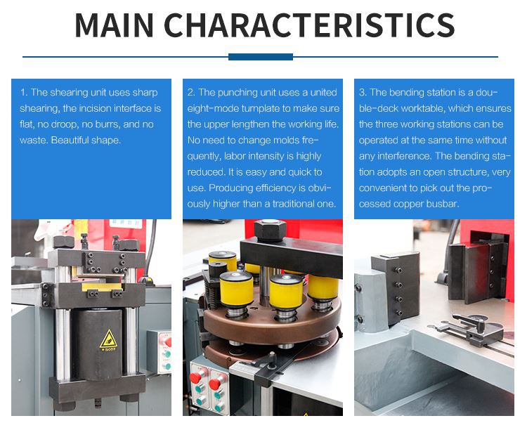 CNC Double Table ماكينة معالجة قضبان التوصيل
