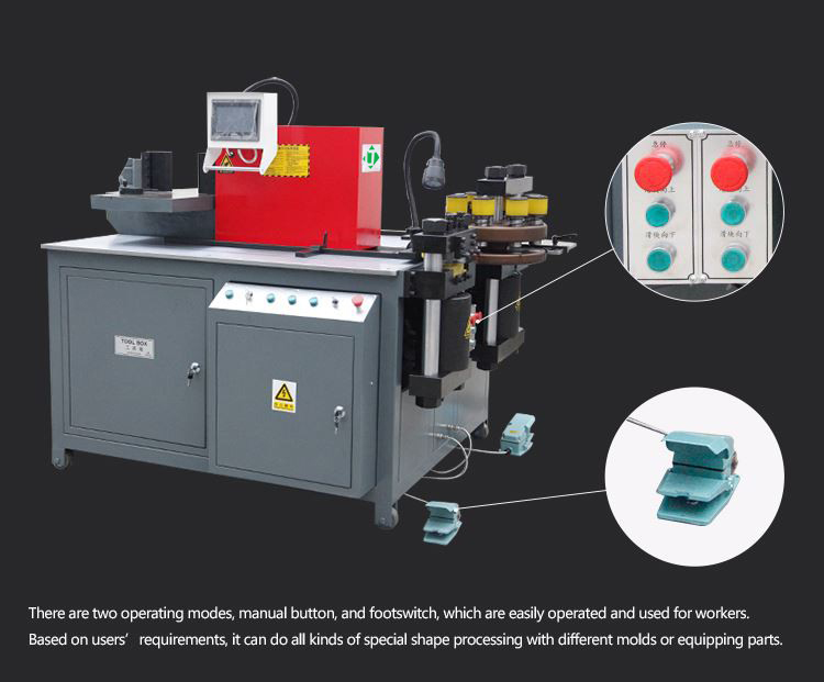 CNC Double Table ماكينة معالجة قضبان التوصيل