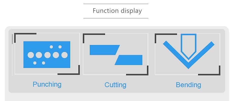 Three Portable ماكينة معالجة قضبان التوصيلs Combined LT ماكينة قضبان التوصيل-30 قضبان النحاس Processing