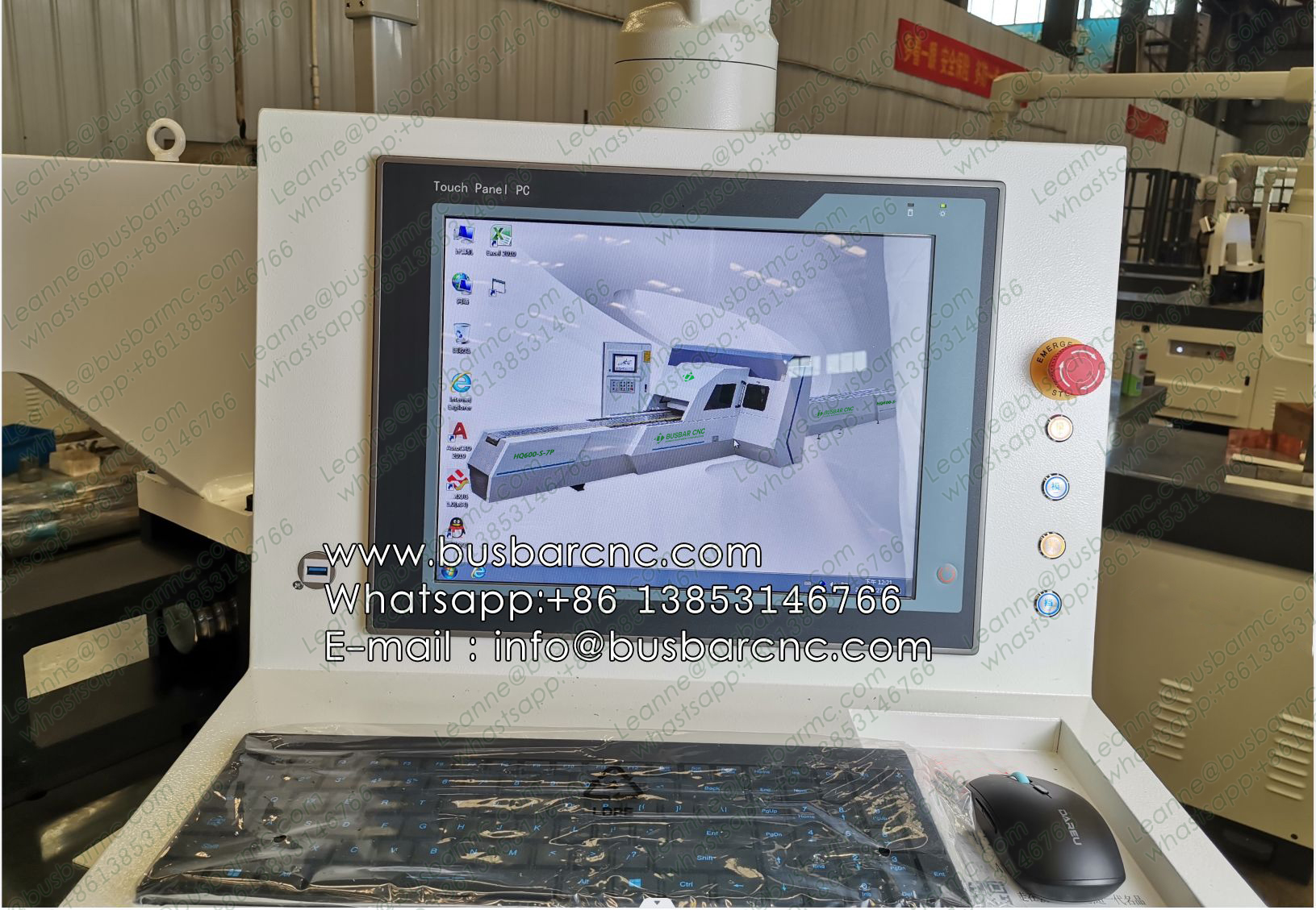 HQ400-2000B ماكينة CNC لثني قضبان النحاس