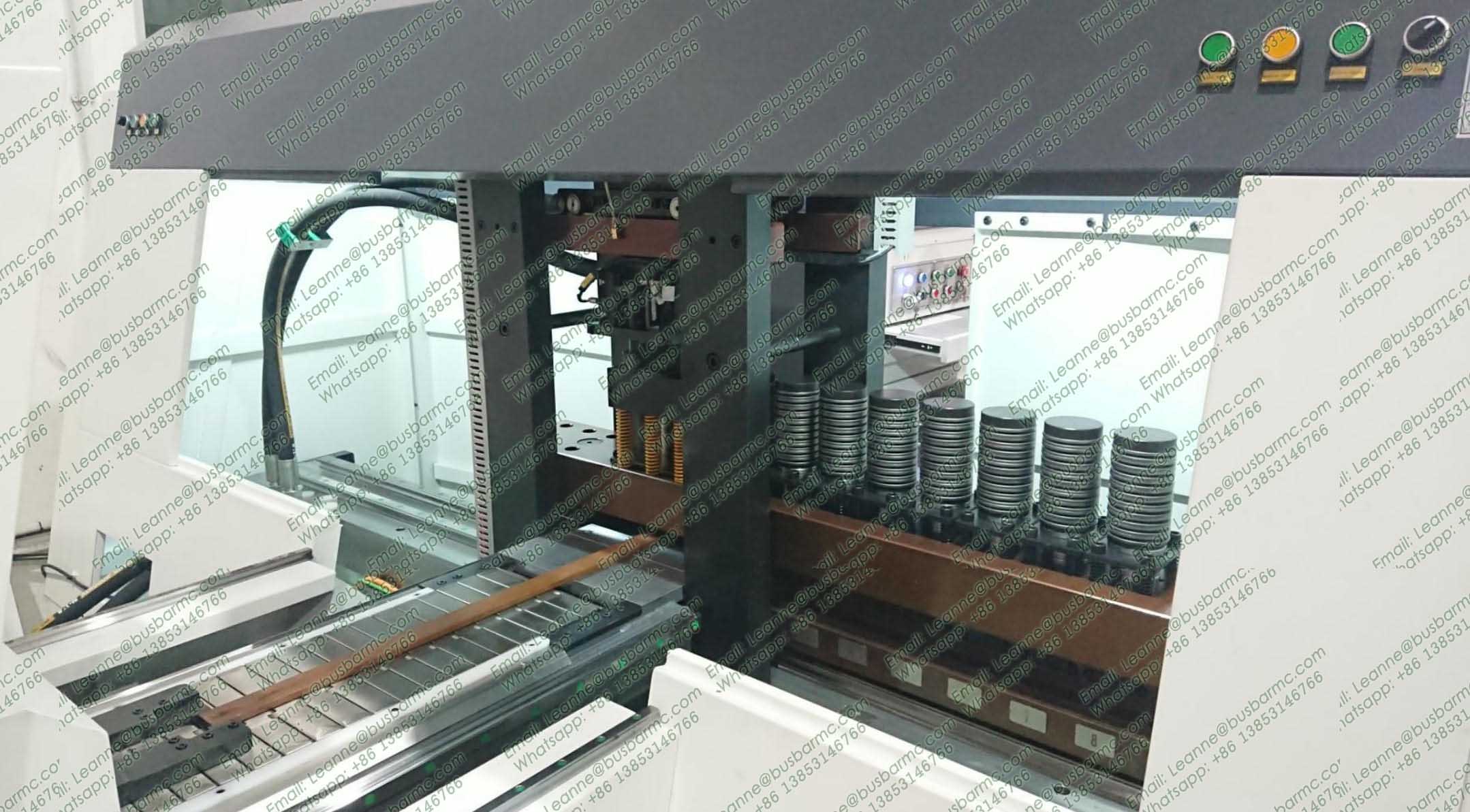 HQ600-S-8P CNC قضبان النحاس تخريم ماكينة