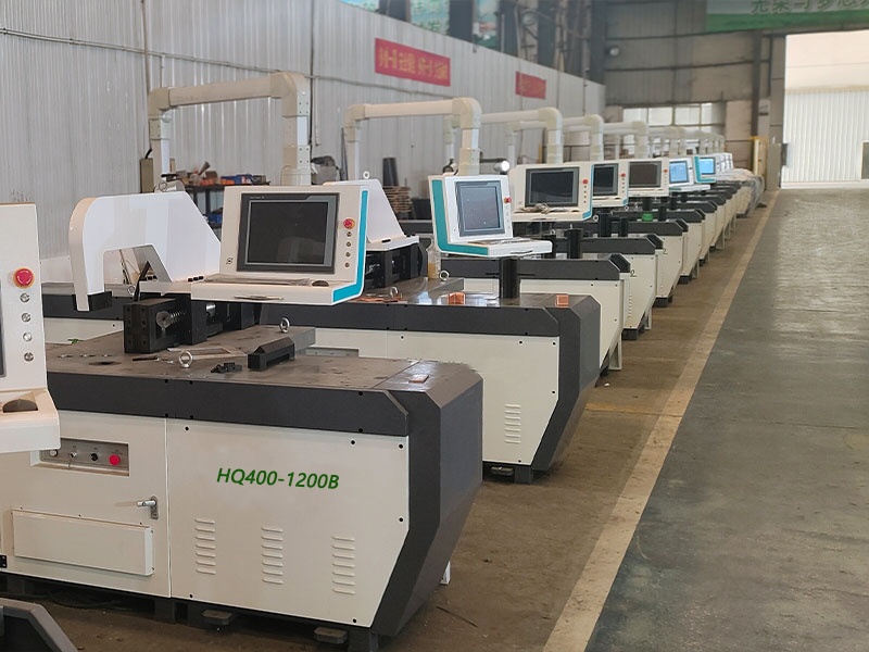 HQ400-2000B ماكينة CNC لثني قضبان النحاس