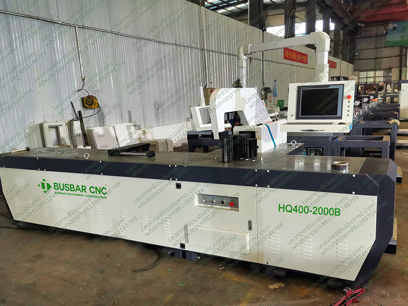 HQ400-2000B Servo ماكينة CNC لثني قضبان النحاس