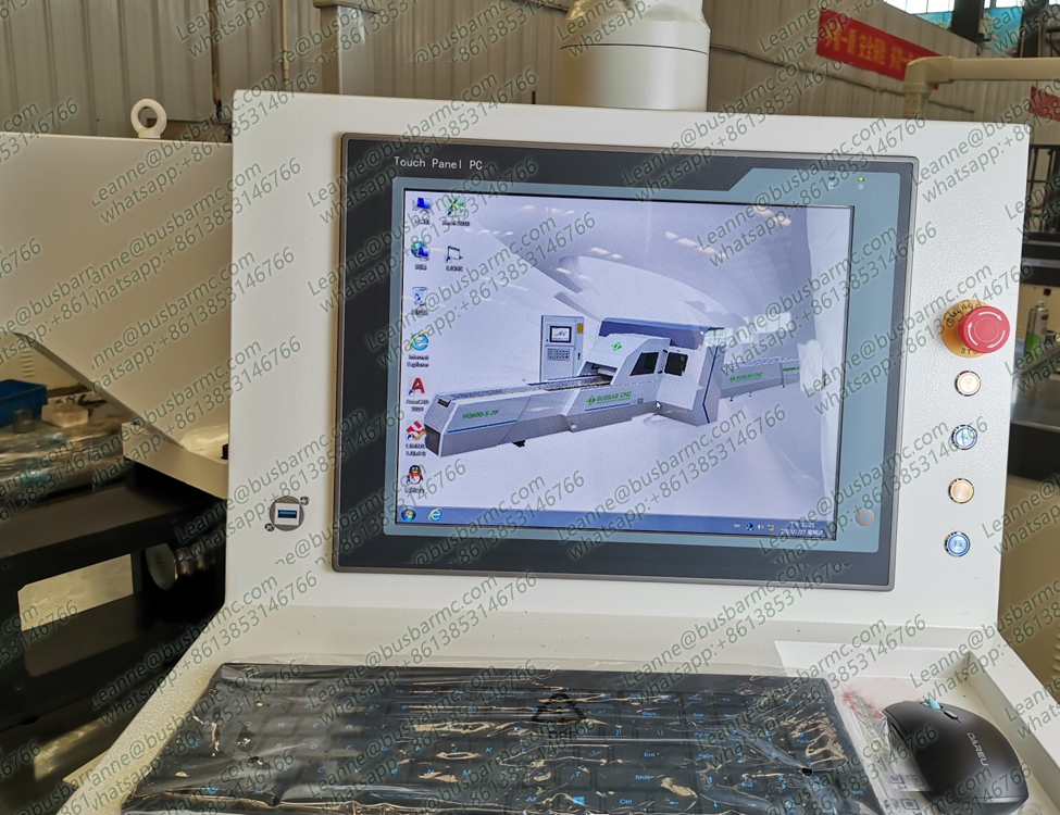 HQ400-2000B ماكينة CNC لثني قضبان النحاس