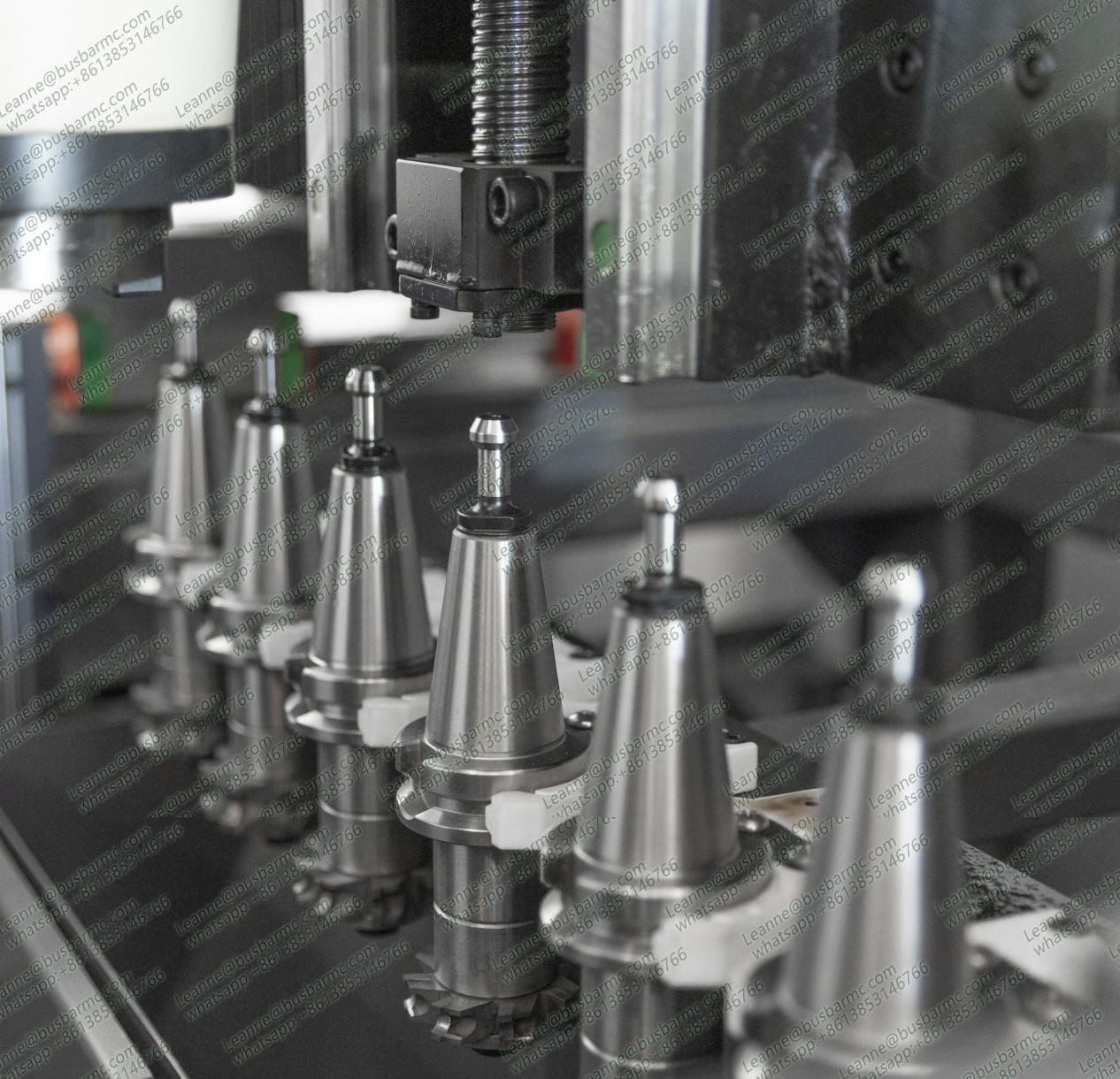 CNC Double-Head قضبان التوصيل ماكينة تفريز CNCDMN-200A