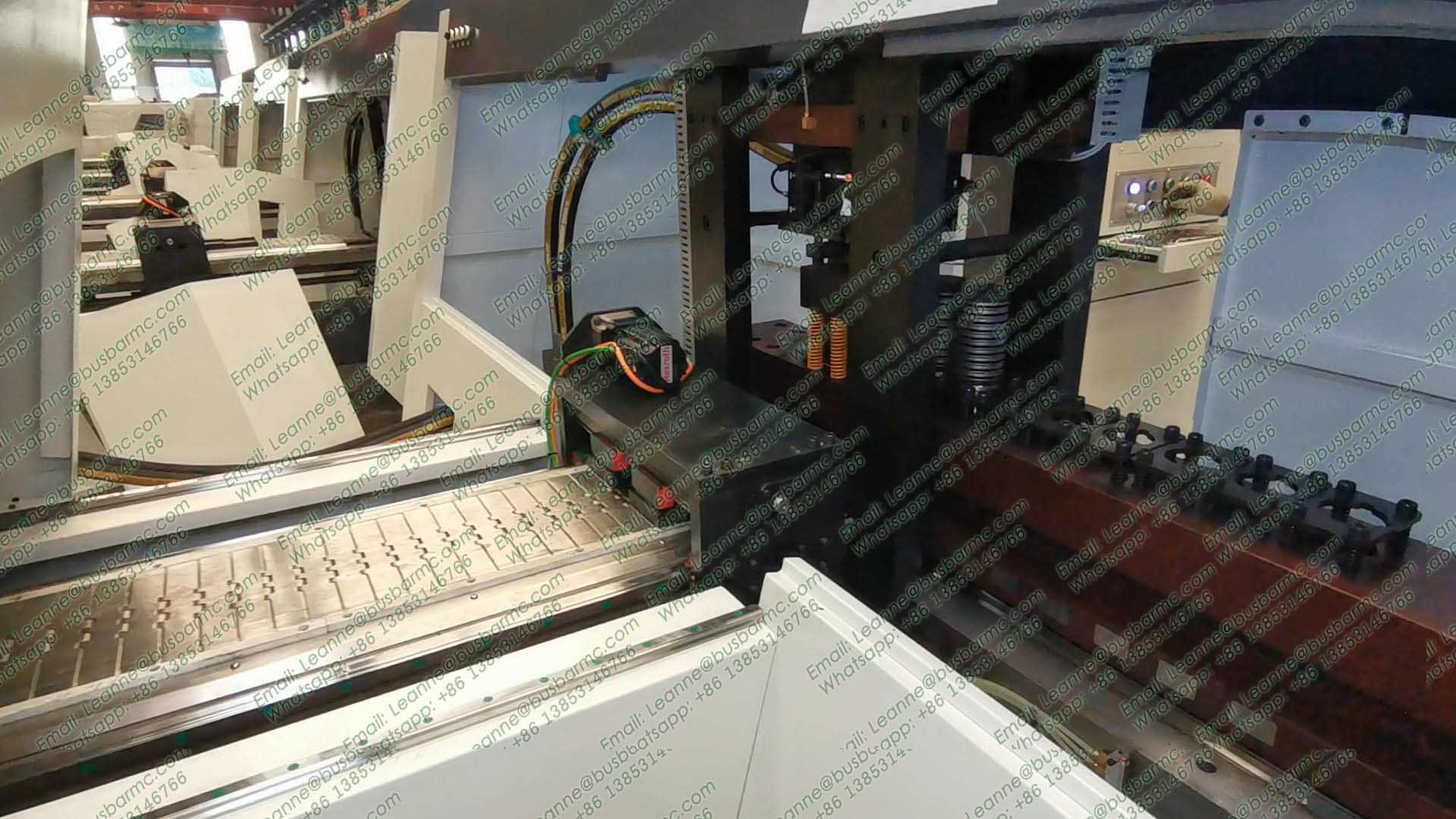 HQ600-S-8P CNC قضبان النحاس تخريم ماكينة